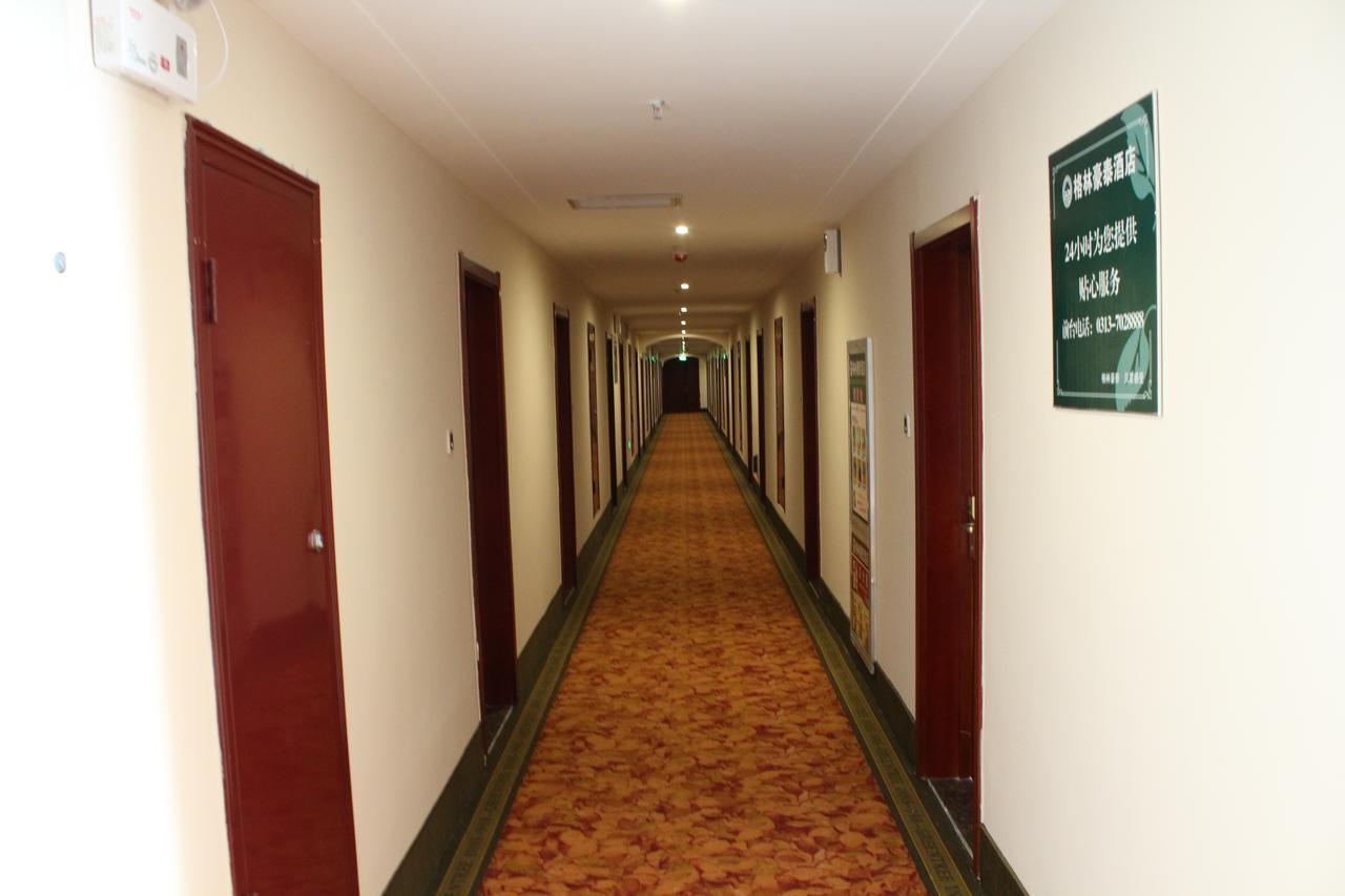Greentree Inn Shanghai Huangxing Park Subway Station Express Hotel Exteriör bild